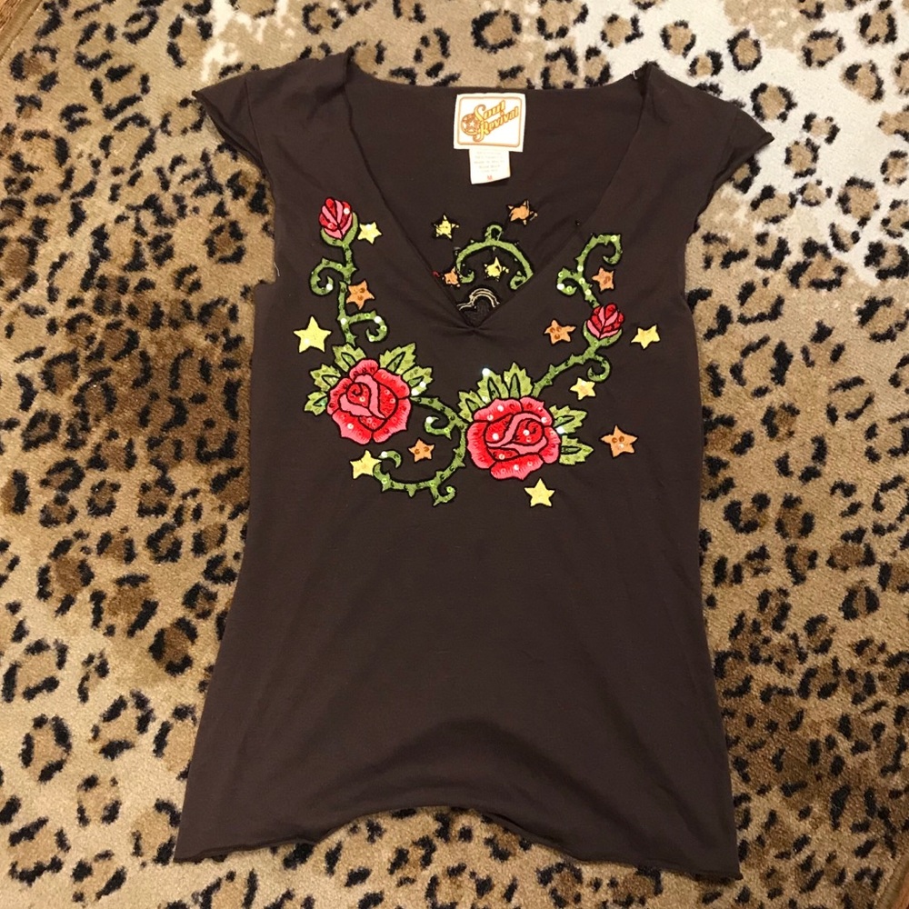 Soul Revival Cap Sleeve Tee